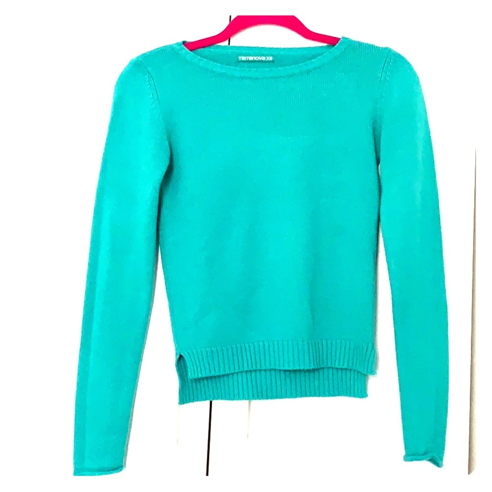Turquoise sweater